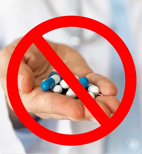 No más dependencia de medicamentos